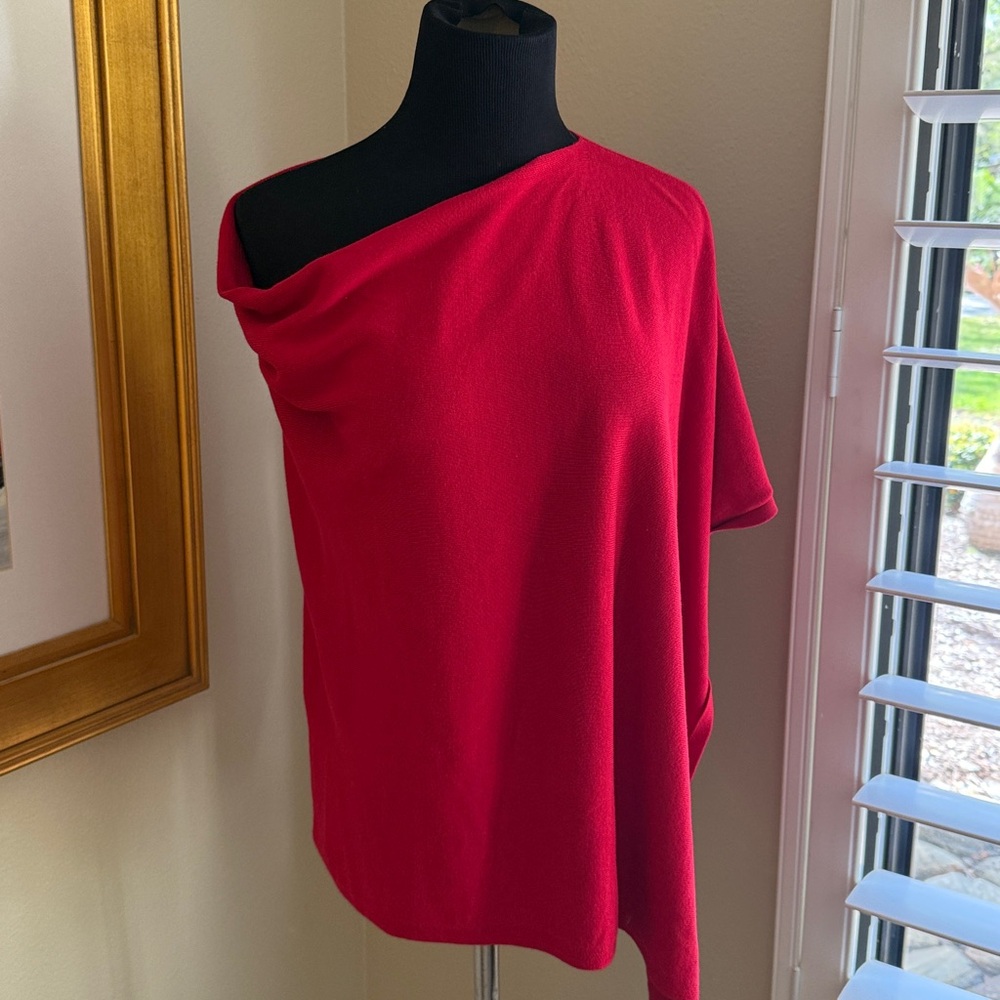 Talbots Square Shawl Pullover